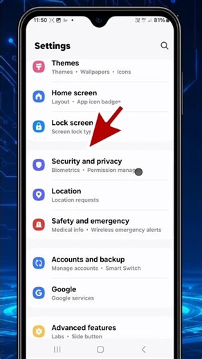 How to Set App Lock on Samsung #settings