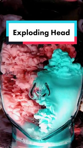 Exploding Head. Follow For Tutorial! #satisfying #asmr #tutorial #artlessons #fyp #foryou #ColorSelector