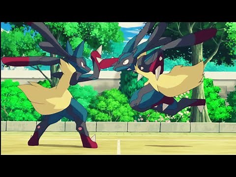 Mega lucario vs Mega lucario [AMV]