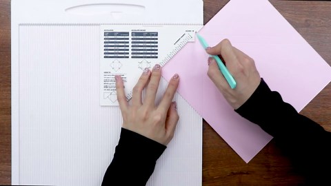 Amazon.com: 3-in-1 Board for Envelopes Gift Boxes, All-in-on Scrapbook Envelope Scribe Board with Bone Folder for Handicrafts, Use with Cardstock or Favorite Paper, Gift Boxes, Birthday,Party