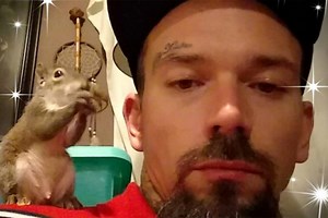 WATCH: On-the-run Alabama man taunts police: Pet squirrel is ‘an a--hole,’ but not on meth