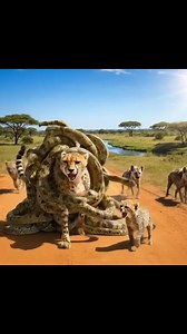 Animal Rescue: Rescue Team Saves Cheetah and Her Cub from Millions of Snakes! | Rainbow after the storm