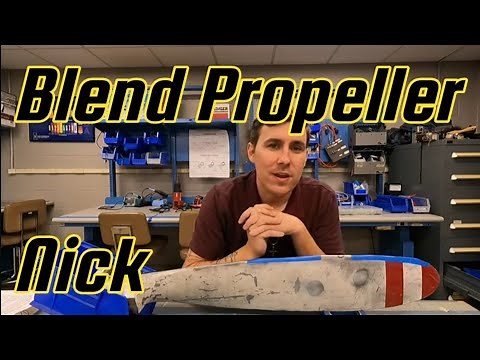 How to Blend a Nick in an Aircraft Propeller Blade | A&P Practical Project Demo