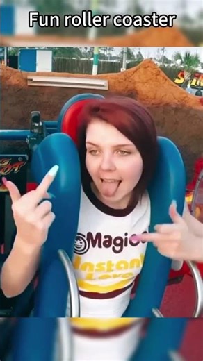 An interesting roller coaster #funny #fail #fyp #funnyvideo #fypyoutube