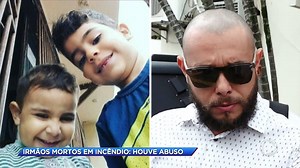 Irmãos mortos em incêndio foram abusados pelo pai. O acusado pelo crime, que já está preso, chegou a dizer à polícia que tentou salvar as crianças Assista à reportagem completa em: http://r7.com/bEGv • Acompanhe a programação da Record TV e não perca seu programa favorito. Acesse r7.com/programacao • Novidades sobre as nossas atrações? Você encontra em r7.com/recordtv. Confira! | Cidade Alerta