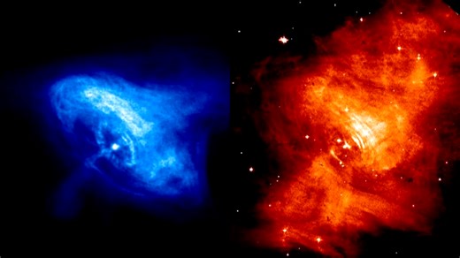 Time-Lapse Sequence of Crab Pulsar Wind - NASA Science