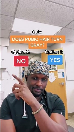 Does PUBIC Hair Turn GRAY?