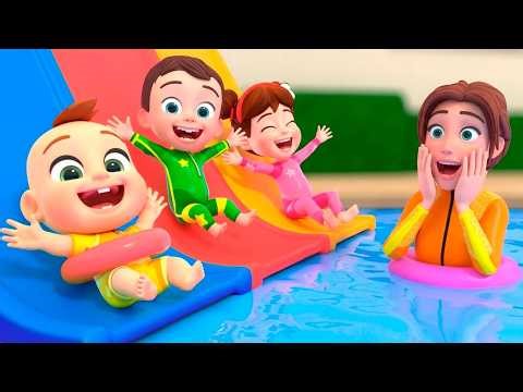 Me Too! Let's Splash in the Pool | Newborn Nursery Rhymes