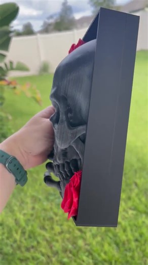 Skull Book Nook 3D Printed Bookshelf Decor - Etsy