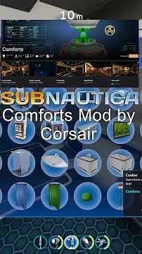 This Mod Brings TONS of New Base buildables to Subnautica Pt.2 #subnautica #youtubeshorts #shorts