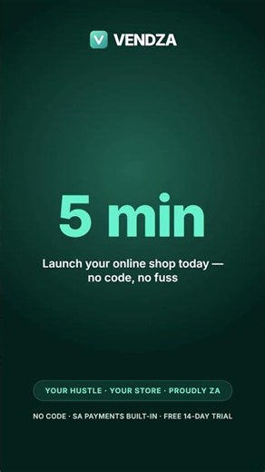 Start an Online Store in South Africa - Launch in Minutes #Shorts