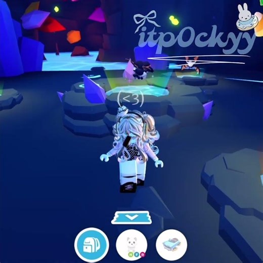 Making a NEON Kitty Bat in Adopt Me ! 🐈‍⬛🎃