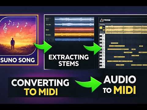 Best Audio to Midi Converter Tool - Prism