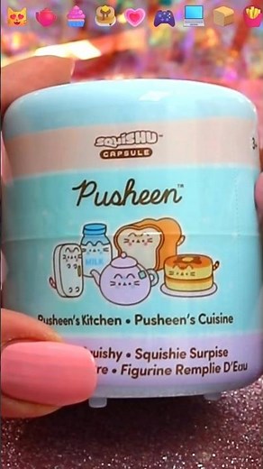 ASMR UNBOXING Pusheen Squishies Blind Box Review ❤️#shorts #asmr #pusheen #squishy #trending #fyp