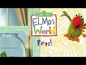 Elmo's World Pets VHS 2006 Extremely Rare