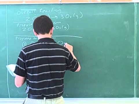 Chemical kinetics. Reaction mechanisms (1)