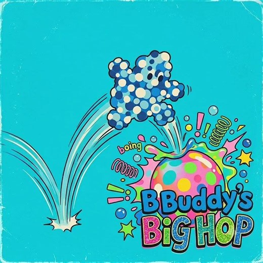 Buddy big hup silly 3D cartoon stories for kids