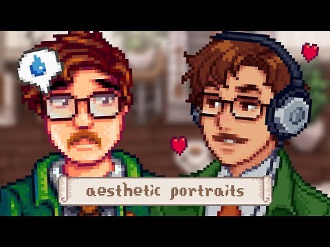 The Most Aesthetic Stardew Valley Portrait Mods