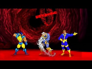 Marvel VS Capcom 2 - Wolverine/Cable/Cyclops - Expert Difficulty Playthrough
