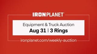 Check out a great lineup of equipment at our IronPlanet Weekly Featured Auction on August 31, featuring 3 Rings filled with 3000 equipment items and trucks. Don't miss out on: - a 2003 Kobelco SK330LC w/GXP500R Shear Tracked Excavator - a 2014 Volvo A40G Articulated Dump Truck - a 2015 John Deere 872 GP AWD Motor Grader ... and more! Browse our inventory, add to watch list and get your bid on before August is over: https://ow.ly/vpcR50PEu6q | IronPlanet