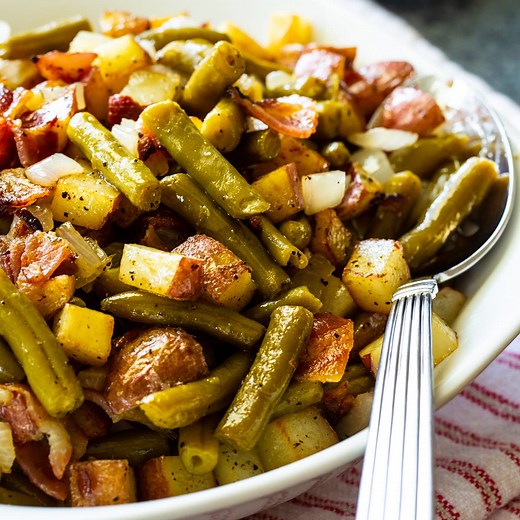 Country Ranch Green Beans and Potatoes