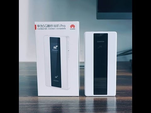 Huawei 5G Mobile WiFi Pro E6878-370 Unboxing