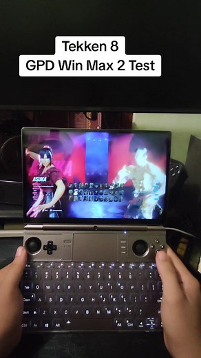GPD Winmax 2 Game Test Tekken 8