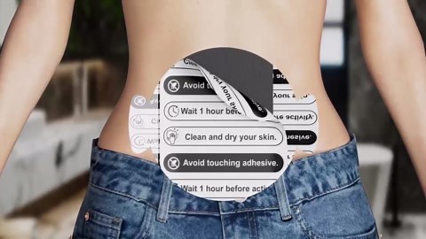 Sensor Covers for Libre 3 Waterproof - 20pcs Adhesive Patches for Libre 3,with Easy-Peel Tab Pre-Cut Backing,CGM Sensor Tape for 10-14 Days