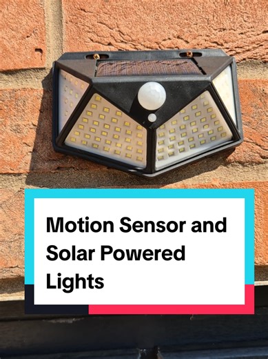 4 Pack 100 LED Solar Security Lights