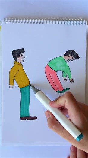 Ideias Incríveis on Instagram: "Esse rascunho tá suspeito 👀😂 #rascunho #arte #desenho"