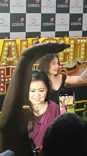 Aly Goni,Jannat Zubair, Bharti Singh At Laughter Chefs S3 Finale Shoot