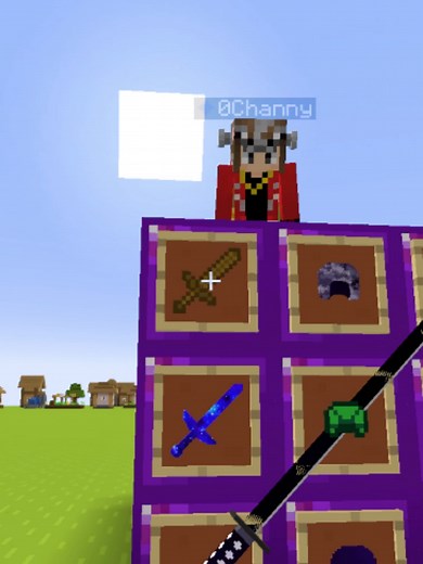 Chọn trang bị và kẻ thù ngẫu nhiên trong Minecraft với Channy