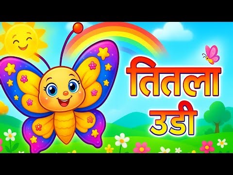 Titli rani cute | Titli udi ud na saki | Titli udi | Meow Meow Billi Karti | Upar Pankha Chalta Hai
