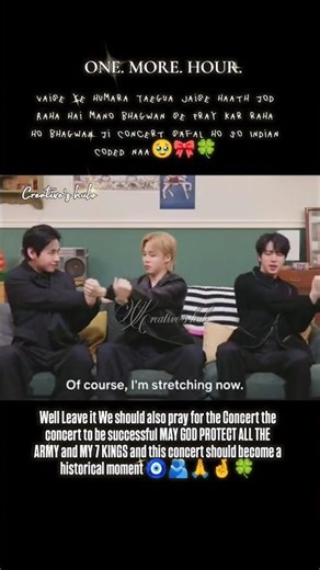 BTS×Netflix 1 more hour🍀#bts #new #netflix #btscomeback #btsconcert #btsisback #btsieseven #arirang