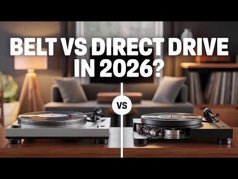 Belt Drive vs Direct Drive Turntables – Which One is Better?