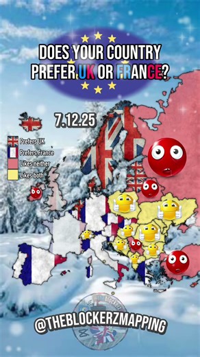 UK 🇬🇧 or France 🇫🇷 #mapping #map #europe #geography