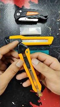 Paper cutter vs Pocket Knife 🔥 #tools #tips #tooltips