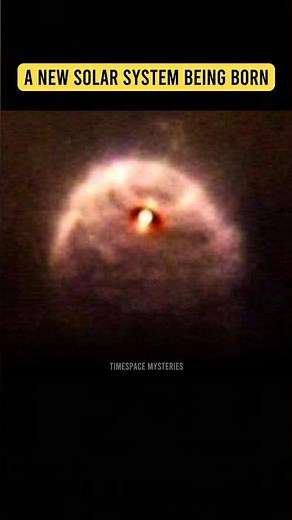 Birth of a New Solar System Caught on Camera | Orion Nebula Discovery #shorts