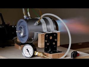 Homemade Jet Engine 4.0 | test run 3