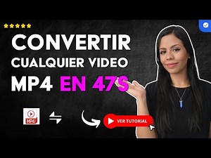 Cómo CONVERTIR VIDEOS a FORMATO MP4 en 47S