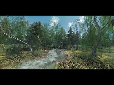 Cryengine 2. Forest river