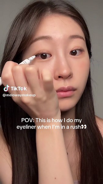 Product used: Meloway Your Way Eyeliner✨ #meloway #melowaymakeup #eyeliner #waterproofeyeliner #makeup #kbeauty #beauty #makeuproutine
