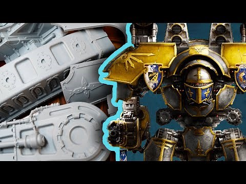WARLORD TITAN unboxing: the BIGGEST Warhammer model ever