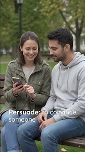 PERSUADE Meaning in English | A Powerful Vocabulary Word