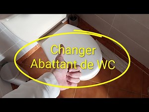 Changer abattant WC : tutoriel rapide et simple (sans prise de tête)