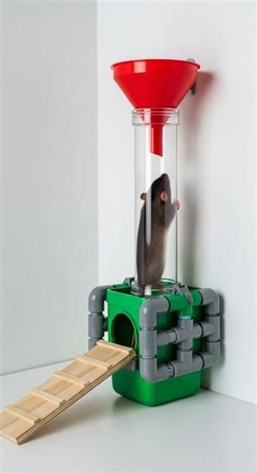 OMG! Mice fall one by one, transparent prank watch their hilarious reaction #FunnyPrank #Mice #Viral