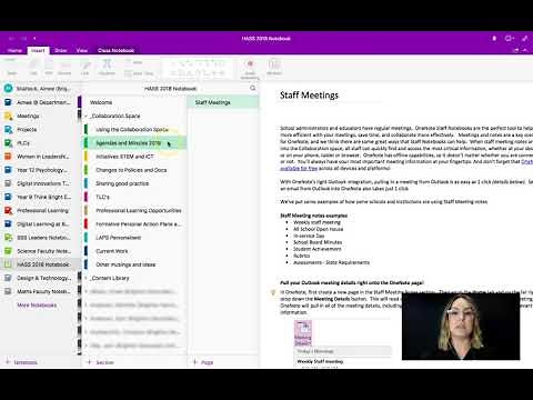 OneNote Staff Notebook Introduction and Overview