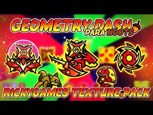 RICKYGAMES TEXTURE PACK! | (Medium & High) (Android & Steam) | Geometry Dash [2.11]