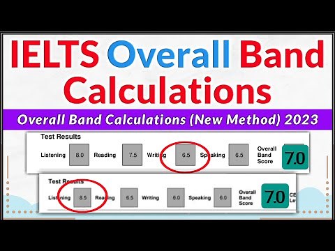 IELTS Band Calculation 2023 | Ielts Band Calculator Overall #ieltsband #calculation