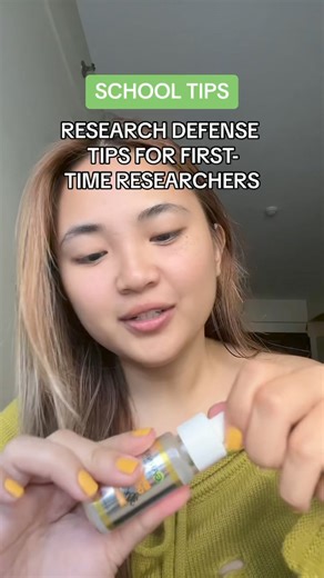 44K views · 1.7K reactions | Final defense tips for first-time researchers | Gianna Abao | Facebook